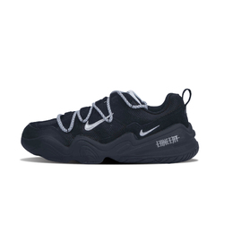 Nike Тех Хера Кончерто устойчивые к истиранию низкие кеды унисекс черный серебристый - черный, цвет Black fj9532-101(team1156-协奏) | black