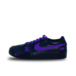 Nike Кроссовки для скейтбординга Court Shot Purple Shadow с устойчивостью к истиранию, низкие, унисекс, черно-фиолетовые, цвет Black Purple fq8146-001-（team885-紫影鼠） | black purple