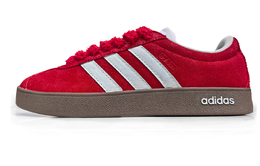 Adidas Скользостойкие износостойкие низкие скейтерские кроссовки унисекс красные, цвет Red hq1802(team1071-小红蔷薇) | red