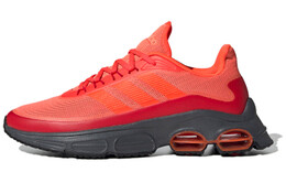 Кроссовки для бега Quadcube мужские с низким верхом, красные/серые Adidas eg4394