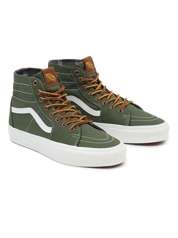 Высокие кеды Vans, хаки 16996698 | khaki