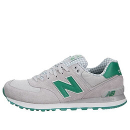 Кроссовки 574 New Balance, серый ml574vtg | gray/green/white