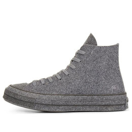Кроссовки j.w. anderson x chuck 70 hi top 'felt' Converse, серый 162844c | grey