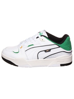 Низкие кроссовки Puma, белый/зеленый/черный 17348359 | weiгџ/grгјn/schwarz
