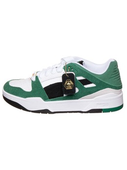 Низкие кроссовки Puma, белый/зеленый/черный 17348358 | weiß/grün/schwarz