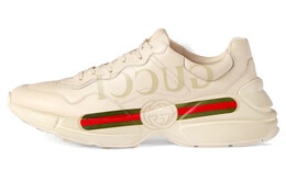 Кроссовки мужские Gucci Rhyton Chunky, белый 500877 drw00 9522—无鞋盒版本