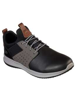 Низкие кроссовки Skechers, черный/серый 5935809 | schwarz/grau