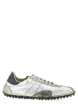 Maison Margiela-Sprinters Sneakers Silver-Uomo 52683699061076