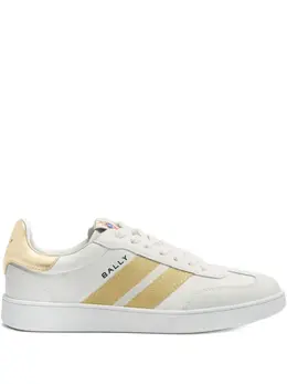 Bally stripe-detailing leather sneakers 32266560