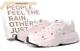 Кроссовки Air Max Fusion женские с низким верхом бежевый/розовый/серебристый Nike cj1671-100（team375-女款轻芝莓莓sbox） | light pink