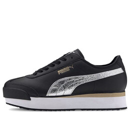 Кроссовки roma amor metallic 'black metallic silver' Puma, черный 371702-02 | black/silver