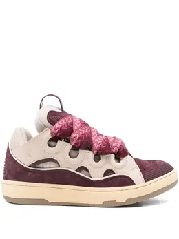 Lanvin curb cut-out sneakers 32141789