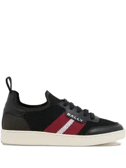 Bally logo-embossed striped sneakers 32119210