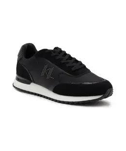 Кроссовки Velocitor II mono rivet lo lace Karl Lagerfeld, черный kl52933 | nero