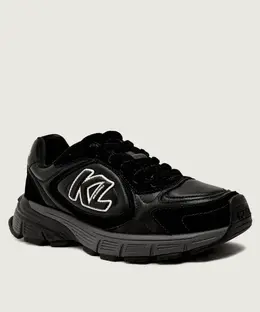 Кожаные кроссовки Orion Karl Lagerfeld, черный kl55523 | nero
