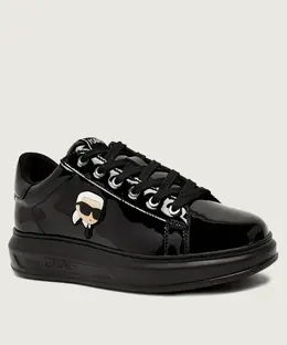 Кроссовки Kapri nft из кожи Karl Lagerfeld, черный kl52573n | nero