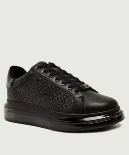 Кожаные кроссовки Kapri Kushion Karl Lagerfeld, черный kl52643a | nero