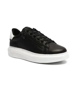 Кожаные кроссовки Kapri Karl Lagerfeld, черный kl52564 | nero