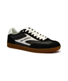Кожаные кроссовки Kandidate Karl Lagerfeld, черный kl53855 | nero