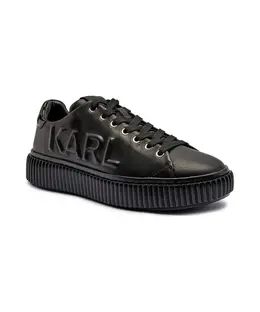 Кожаные кроссовки Kaprika Karl Lagerfeld, черный kl24225 | nero