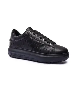 Кроссовки Kapri из кожи Karl Lagerfeld, черный kl57549 | nero