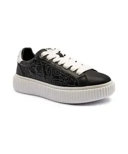 Кожаные кроссовки Kaprika Karl Lagerfeld, черный kl24224 | nero
