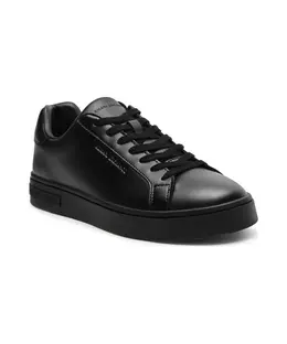 Кожаные кроссовки Armani Exchange, черный xm000141 af11912 | nero