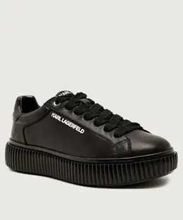 Кожаные кроссовки Kaprika Karl Lagerfeld, черный kl24220 | nero