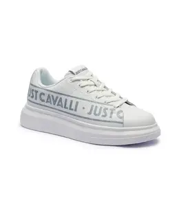 Кожаные кроссовки Just Cavalli, белый 78qa3sbczpa95 | bianco