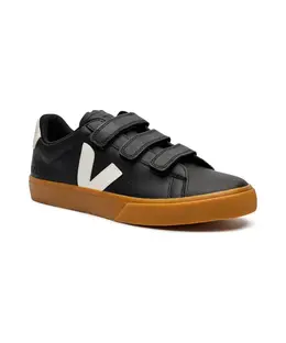 Кожаные кроссовки с логотипом Ресифи Veja, черный rc0503698b | nero