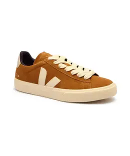 Кожаные кроссовки поле Veja, бежевый cp0320524b | cammello