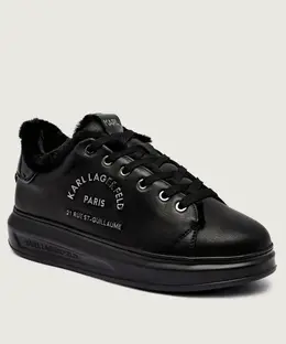 Кожаные кроссовки Kapri Karl Lagerfeld, черный kl52539l | nero