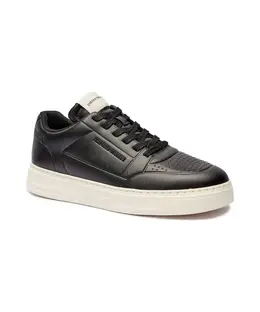 Кожаные кроссовки Emporio Armani, черный x4x677 xf805 | nero