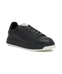Кожаные кроссовки Emporio Armani, черный x4x264 xn001 | nero