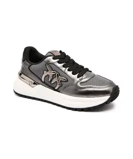 Кожаные кроссовки Gem 07 Pinko, серый ss0055 p105 | grafite