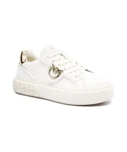 Кожаные кроссовки Yoko 06 Pinko, белый ss0041 p087 | bianco