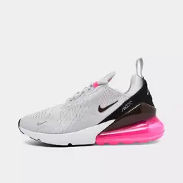 Кроссовки Women's Nike Air Max 270 Casual, белый/черный/розовый im2527 | photon dust/metallic silver/hyper pink