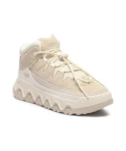 Кожаные кроссовки с каптрейлом Ugg, бежевый 1161831 | écru