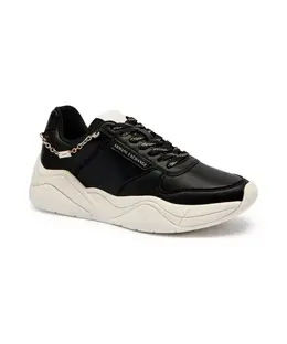 Кожаные кроссовки Armani Exchange, черный xw001617 af17443 | nero