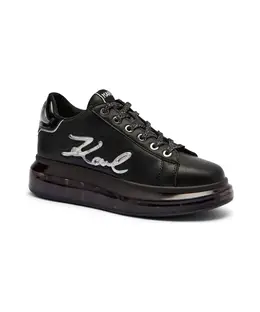 Кожаные кроссовки Kapri Kushion Karl Lagerfeld, черный kl62610h | nero