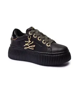 Кожаные кроссовки Kreeper Karl Lagerfeld, черный kl42376a | nero