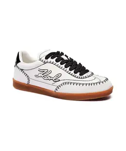 Кожаные кроссовки Kandidate Karl Lagerfeld, белый kl63810a | bianco