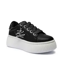 Кожаные кроссовки Kreeper Karl Lagerfeld, черный kl42376a | nero