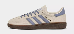 Кроссовки Women's Adidas Handball Spezial Casual, бежевый/фиолетовый jq8754 | wonder white/silver violet