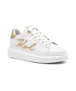 Кроссовки Signia Lace Leather Karl Lagerfeld, белый kl62510a | bianco