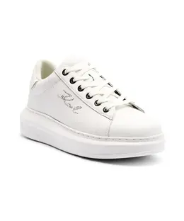 Кожаные кроссовки Kapri Karl Lagerfeld, белый kl62518 | bianco