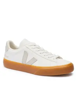 Кожаные кроссовки поле Veja, белый cp0503147a | bianco