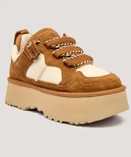 Кожаные кроссовки с астромелем Ugg, коричневый 1171541 | marrone