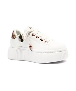 Кожаные кроссовки Kreeper Karl Lagerfeld, белый kl42376t | bianco