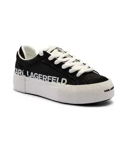 Кроссовки из кожи для скейтбординга Karl Lagerfeld, черный kl60722 | nero
